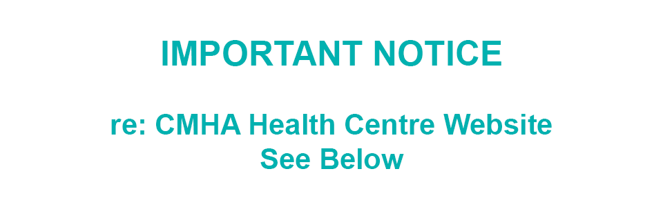 Health Centre Notice